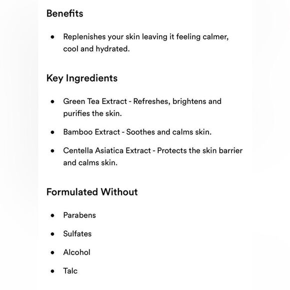 $5 ๐ Tonymoly Iโm Green Tea ๐ต Hydro Burstโ๐ฅ MORNINGโ MASK NEW - Picture 5 of 5